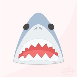 Shark Head Cutter Set .STL Files  +  . PNG Eddie Image!