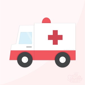 Emporte-pièce moderne Ambulance fichiers .STL + . Image Eddie PNG !