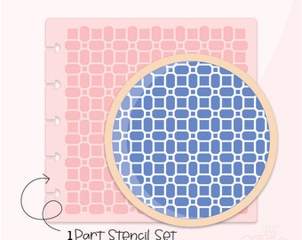 Vintage Tile Digital .SVG Cookie Stencil!