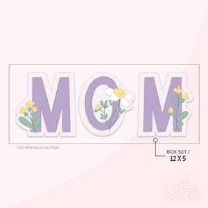 Conjunto de 3 piezas para cortador de galletas MOM (archivos .STL + imágenes . PNG de Eddie).