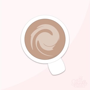 Coffee Cup Top Cookie Cutter Set .STL Files  + . PNG Eddie Image!