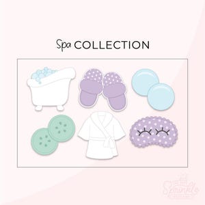 Spa Cookie Cutter Collection 5 .STL Files + 6 .PNG Eddie Images!