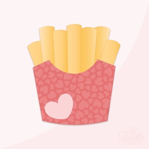 French Fries Cookie Cutter .STL Files + Eddie Image! 4 Sizes!