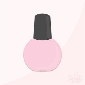 Nagellack runder Ausstecher .STL-Dateien + . PNG Eddie Bild!