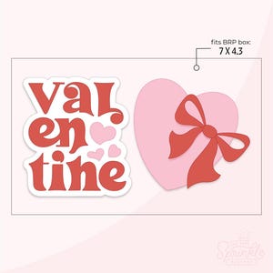 Retro Valentine Set Cookie Cutter .STL Files + .PNG Eddie Images!