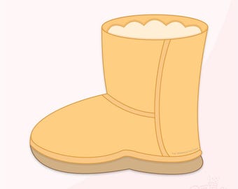 Comfy Boot Cookie Cutter .STL Files + . PNG Eddie Image!