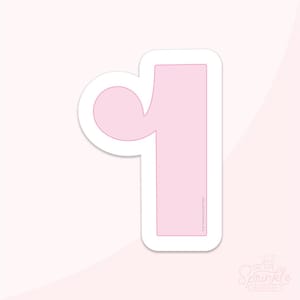 Fancy Number 1 Cookie Cutter Set .STL Files  + . PNG Eddie Images!