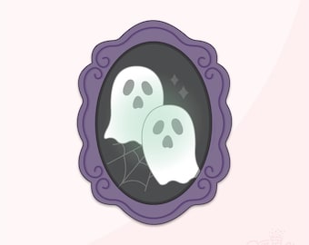 Haunted Mirror Cookie Cutter .STL Files + . PNG Eddie Image!