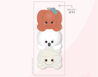 Boo Crew Stacking Ausstecher Set .STL Dateien + . PNG Eddie Bilder!
