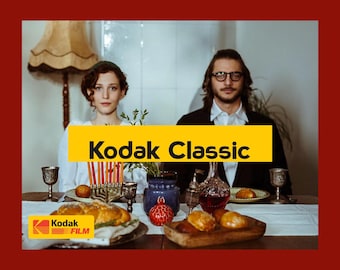 Kodak Film Look Lightroom Presets, Mobile and Desktop (DNG & lrtemplate)
