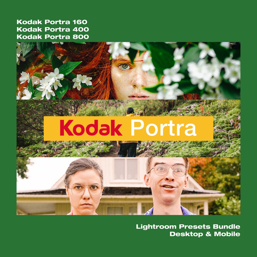 Kodak Portra Film Lightroom Presets, Mobile Desktop