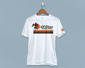 Realistic T-shirt Mockups on Hangers PSD Files