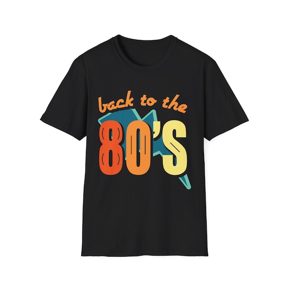 Camiseta retro, camiseta vintage, camiseta con aires de los 80