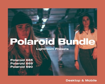 Polaroid Film Look Lightroom Presets, Desktop & Mobile