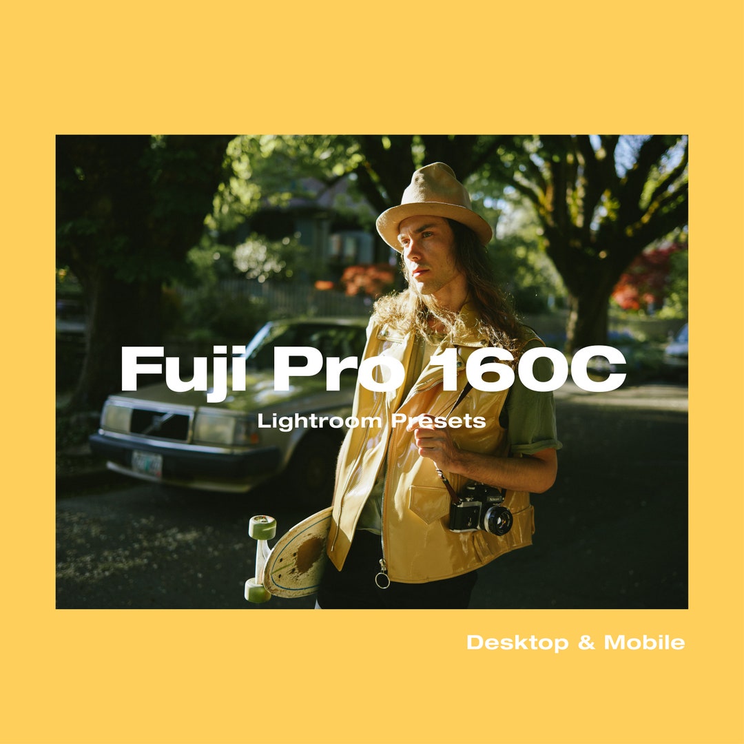 Lightroom Preset Fujifilm 160 Fujifilm Pro 160NS Presets: Analog