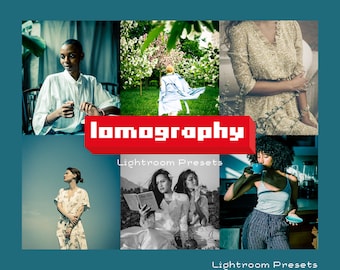 Lomography Lightroom Presets, Desktop & Mobile, 180 Pack