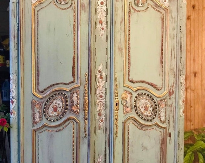 French Wedding Armoire Custom Order for Kathleen Etsy