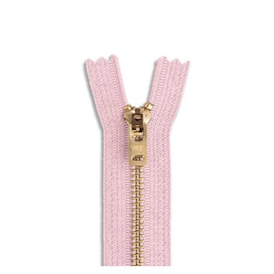 YKK 4&quot; BRASS ZIPPER