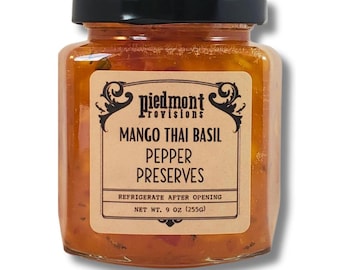 Mango Thai Basil Pepper Preserves