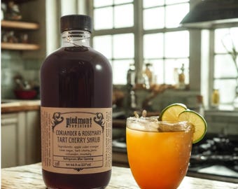 Tart Cherry Rosemary & Coriander Shrub Sour Mixer