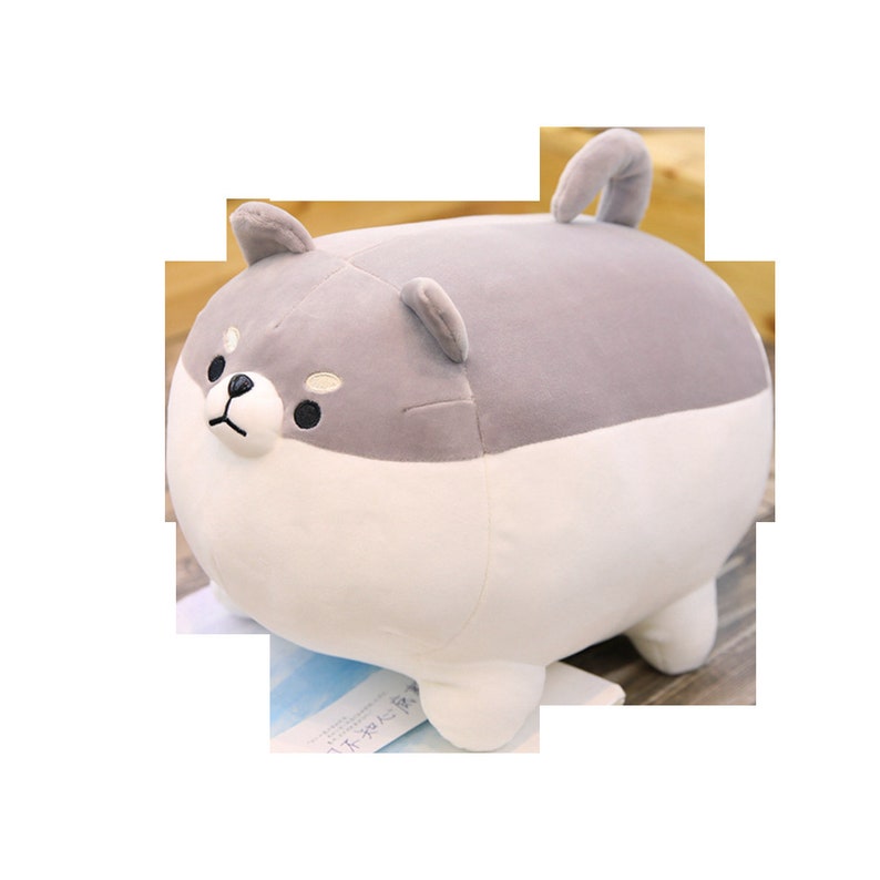 angry shiba inu plush