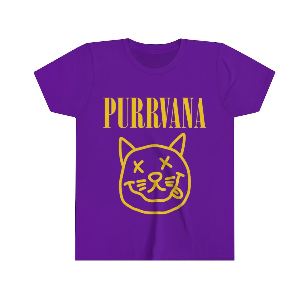 purrvana cat hoodie