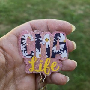Changeable CMA Life Badge Reel for Certified Medical Assistants