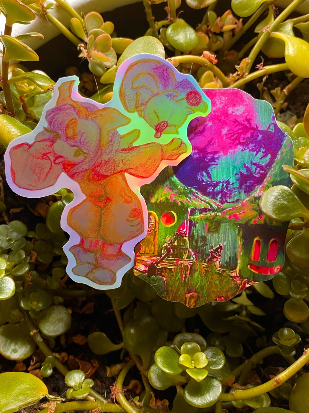 Mog Sticker FFIX Holographic Stickers~!! Mog/eiko, Black Mage Village - Etsy