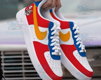 Custom Shoes Air Force 1 Cartoon, Custom Shoes, Custom Sneaker, Mother's Day Gift For Her