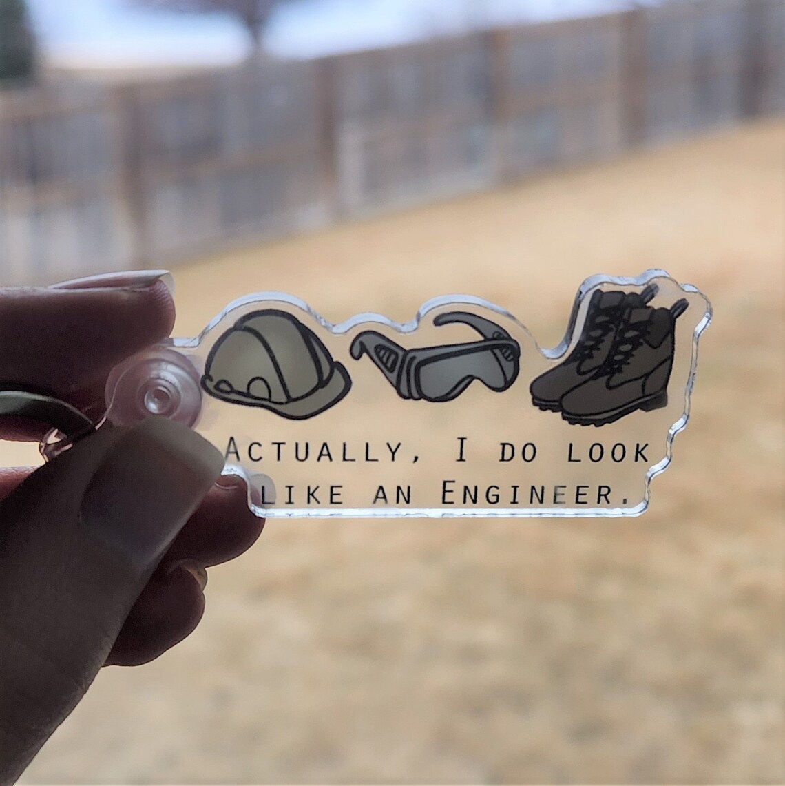 Actually I Do Look Like an Engineer Female Sticker - Etsy