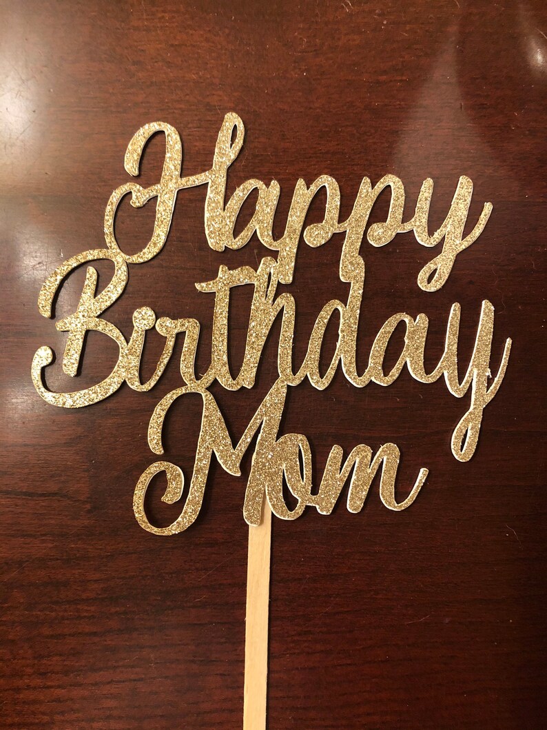 Happy Birthday Cake Fashionable Customized Topper New color