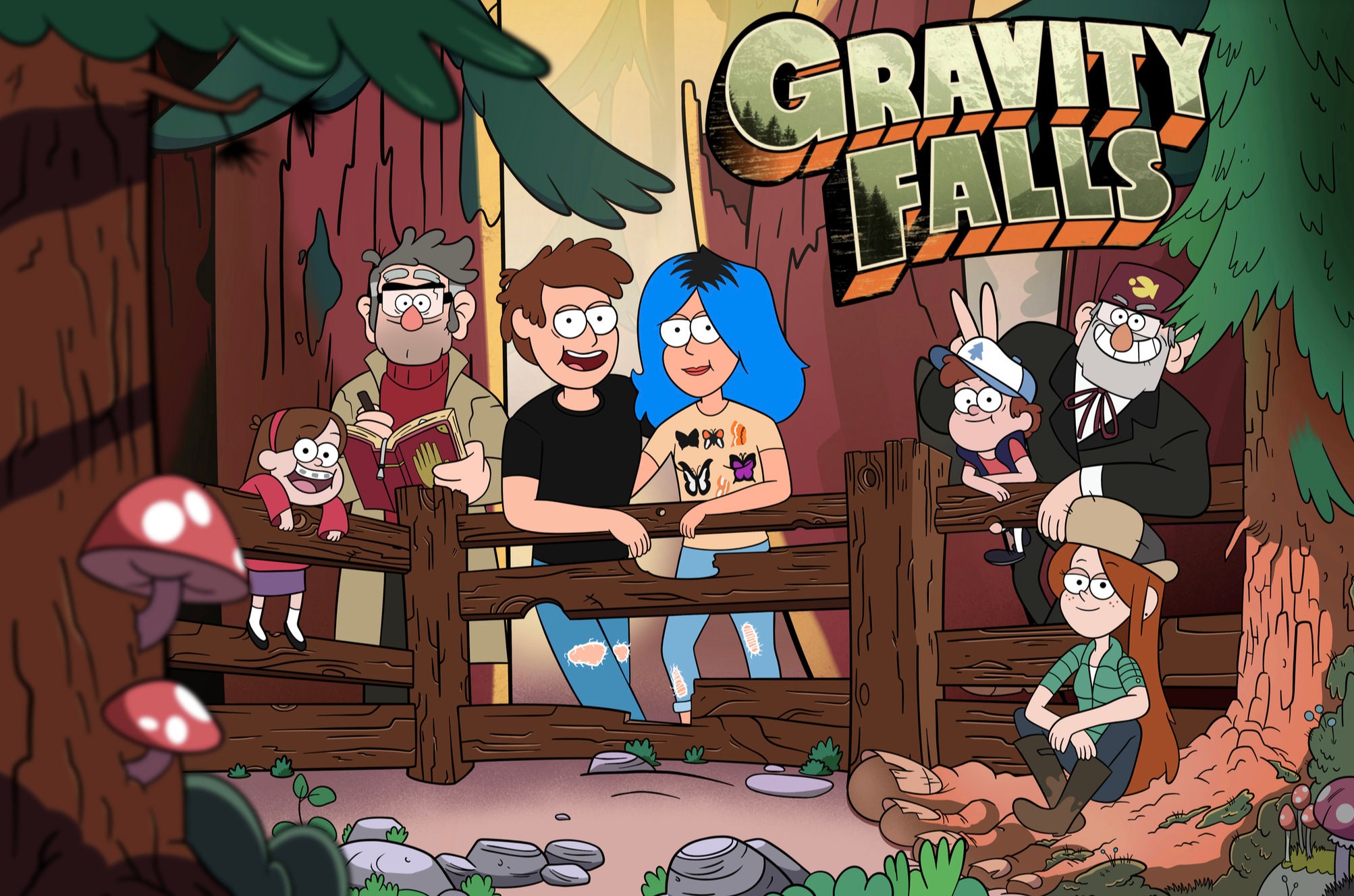 father-s-day-gift-custom-gravity-falls-portrait-father-etsy