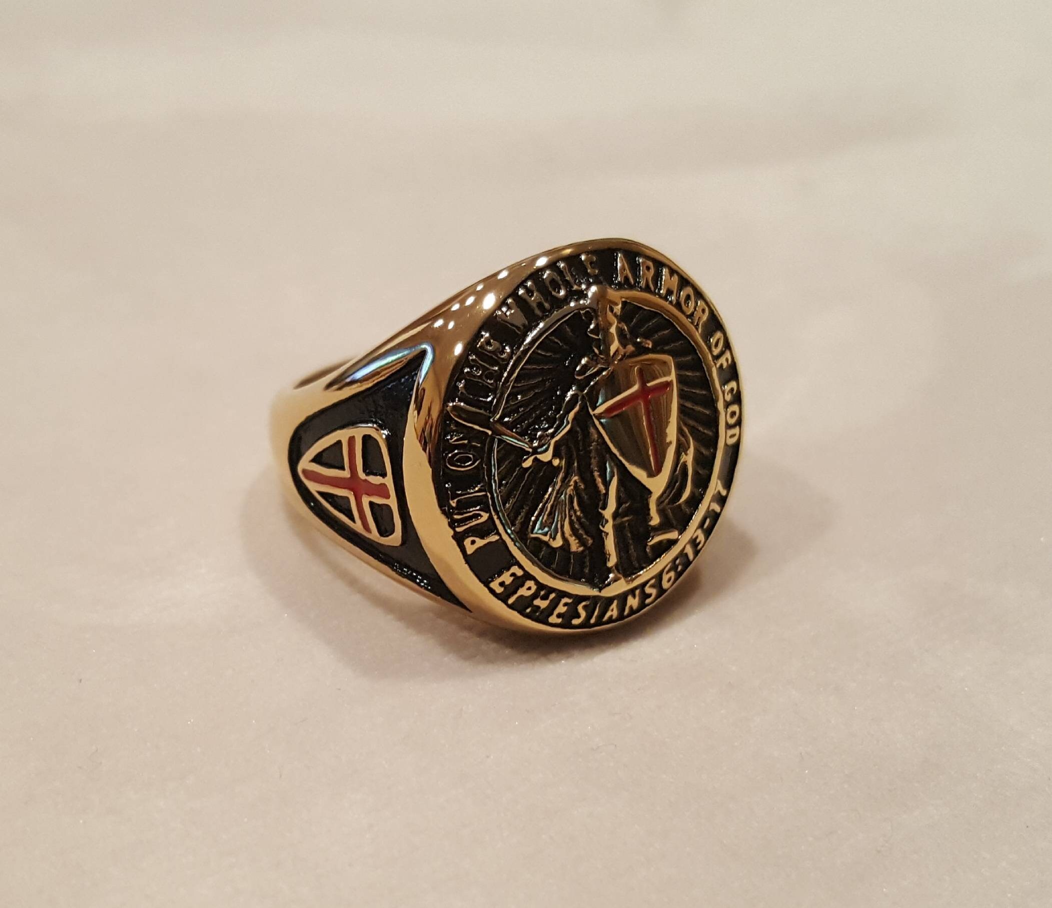 Armor of God Ring Etsy