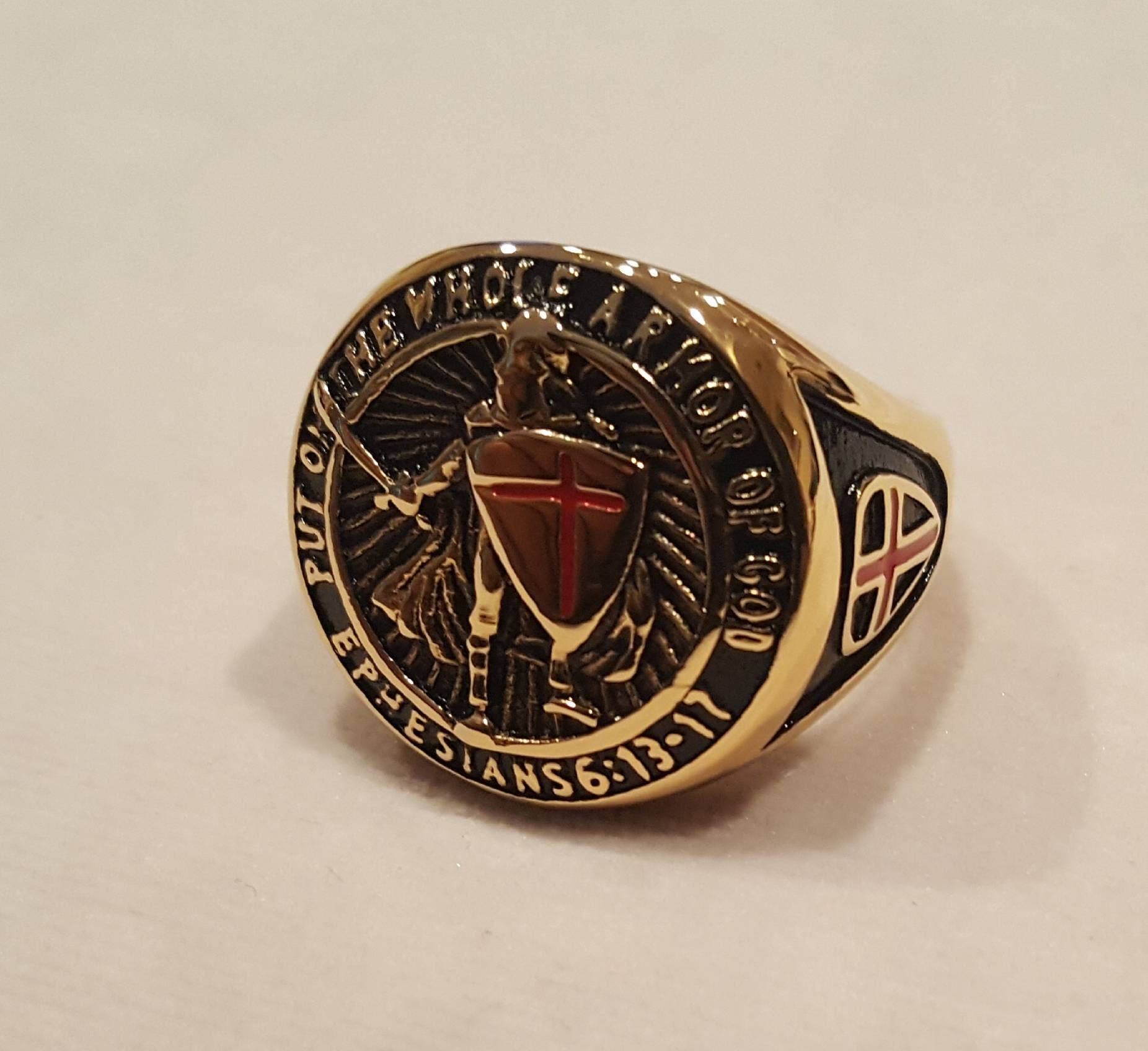 Armor of God Ring Etsy