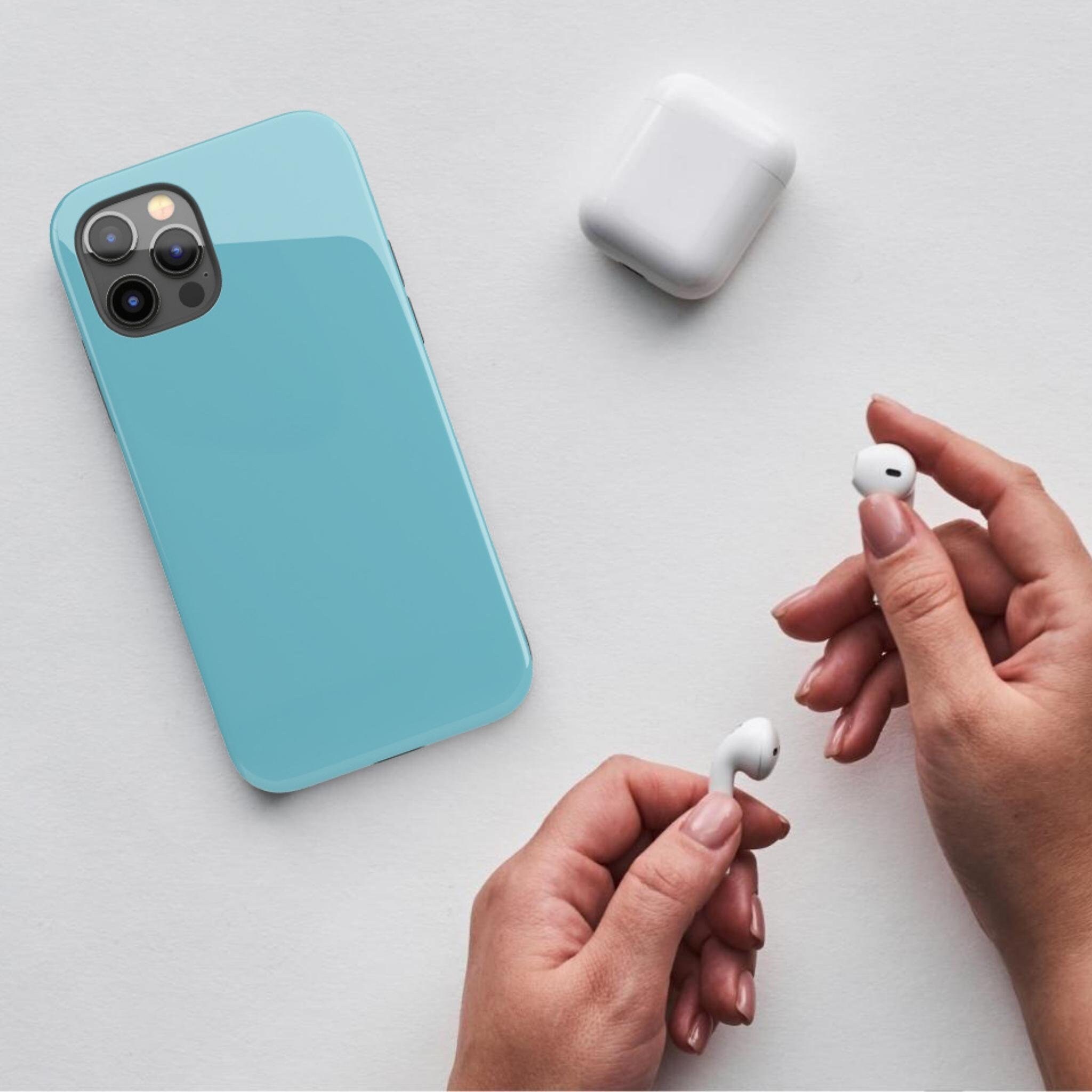 Sky Blue Iphone Case Iphone 13 Mini Case Iphone 12 Case Etsy Ireland