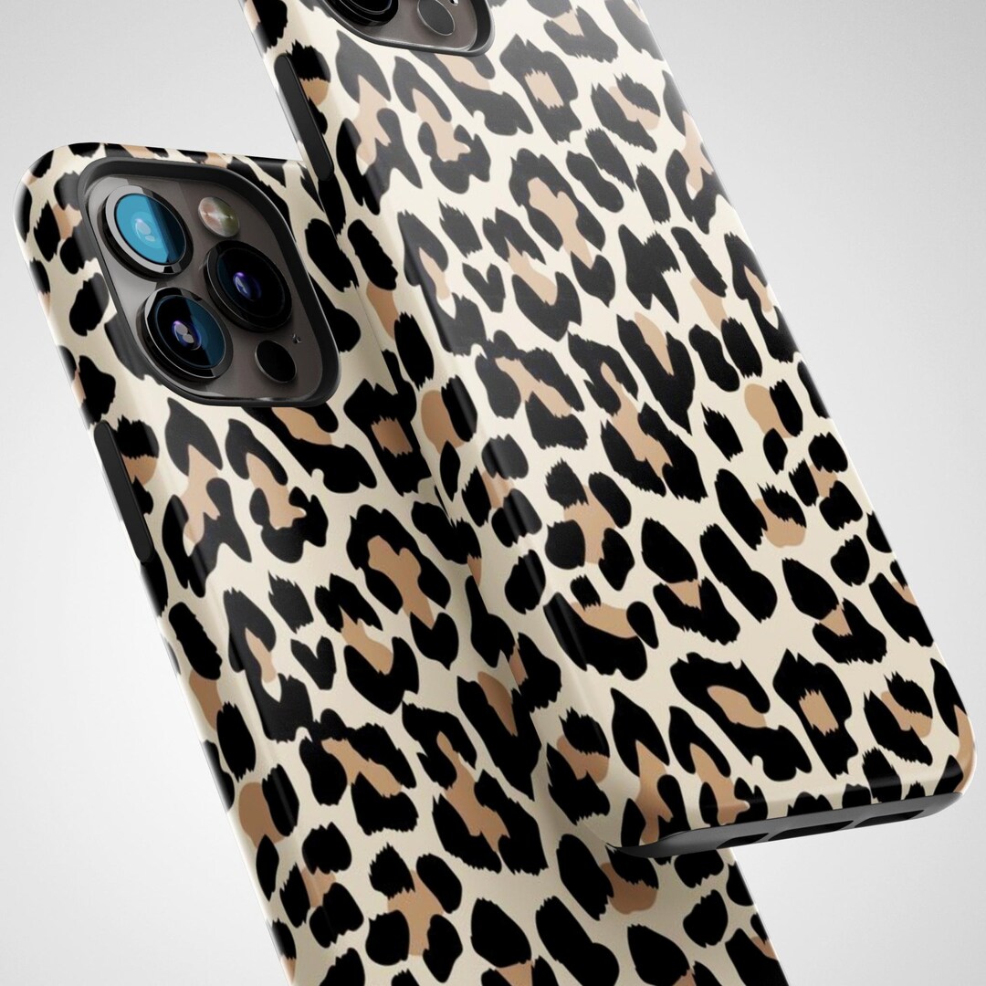 Cheetah Print iPhone Case, iPhone 14 Case, iPhone 12 Pro Max Case