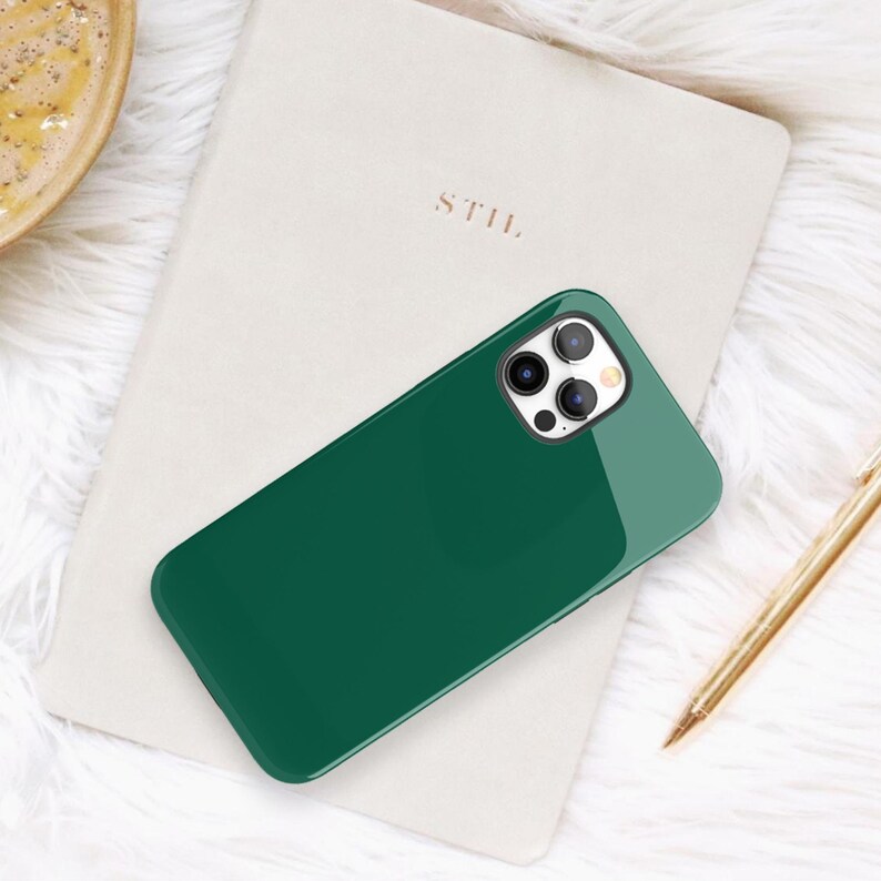 Emerald Green Iphone Case Iphone 12 Case Iphone 13 Case Etsy