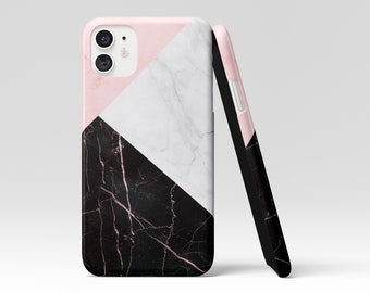 Neapolitan Marble iPhone Case: Slim & Tough, Impact Resistant