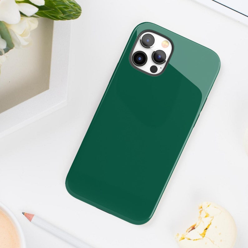 Emerald Green Iphone Case Iphone 12 Case Iphone 13 Case Etsy