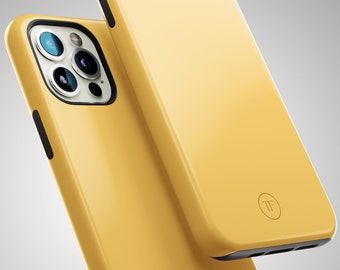 Yellow iPhone Case: Slim Protective Design