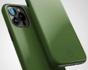 Army Green iPhone Case: Protective, Slim Design
