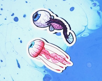 Eyeball Familiar Sticker Set