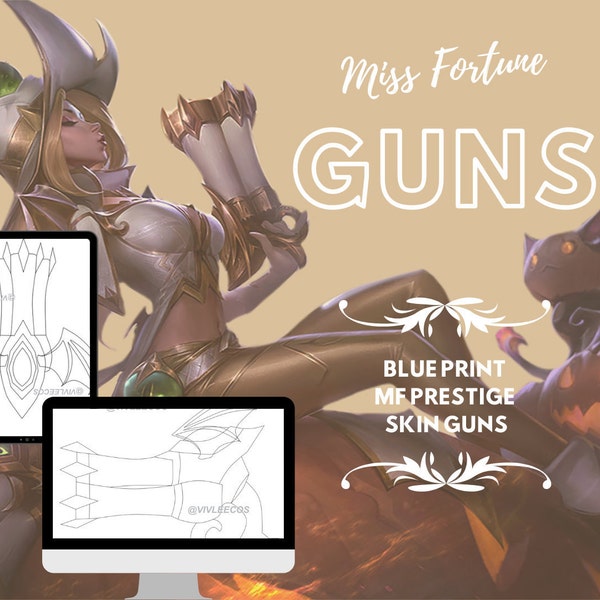 Miss Fortune Bewitching Prestige Gun (Blue Print)