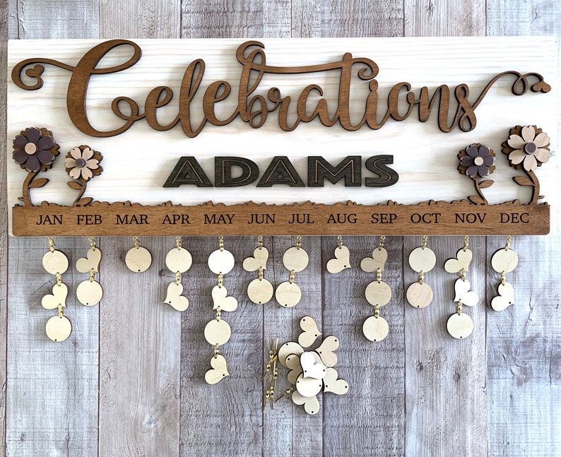 anniversaries sign 3d wood art last name pallet sign