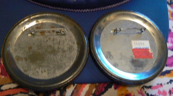 2  DEMON DROP rare 1980’s 3" Button Pin Cedar Poi… - image 7