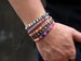 Boho Surfer Bracelet, Adjustable waterproof  Multi Coloured Bracelet for Men and Women, beach, holidays, festival Jewellery,  uk seller 