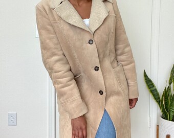 gap shearling coat