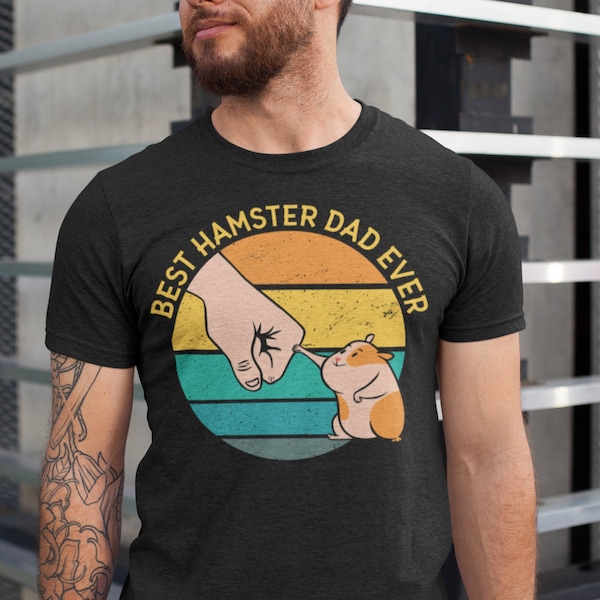 Hamster Dad Shirt, Hamster Lover Gift, Funny Dad Shirt, Fathers Day Gift, Hamster Tshirt, Hamster Gift