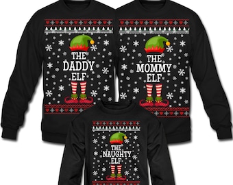 Ugly Sweater Family Etsy Ugly Sweater Family Etsy