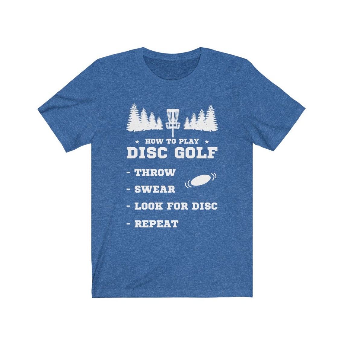 Disc Golf Shirt Disc Golf Gifts for Him Disc Golf Tshirt Etsy